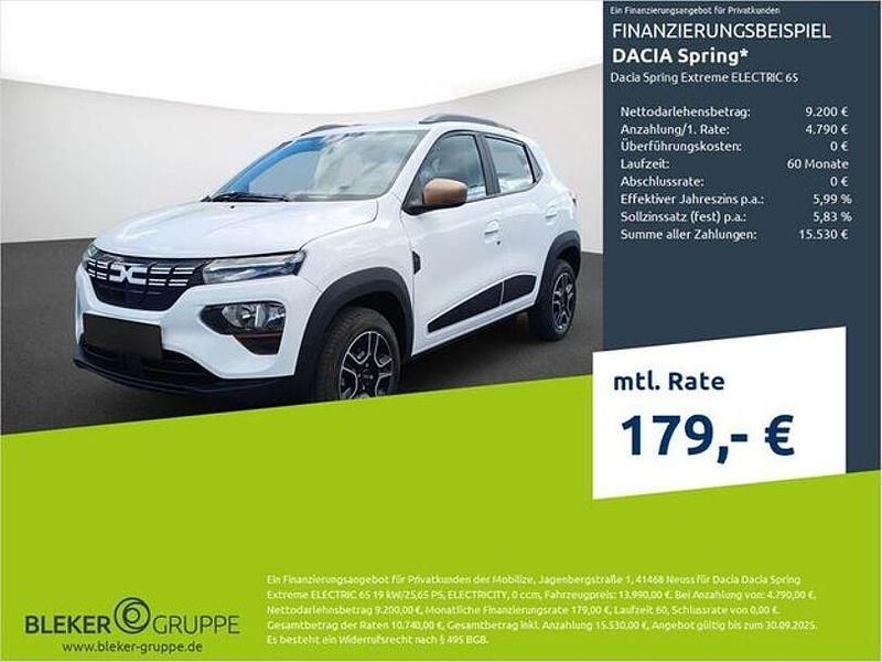 Weiß Gebraucht 2023 Dacia Spring Extreme Kleinwagen | 12.980 € (Superpreis) - Bild 1/3