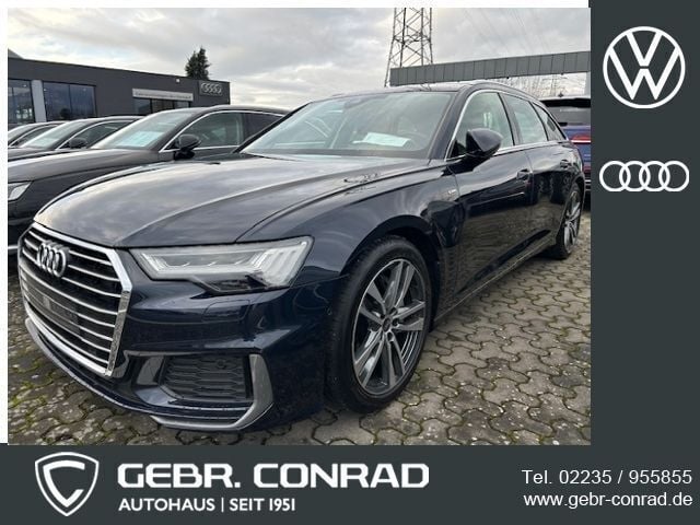 Blau Gebraucht 2021 Audi A6 S-Line Kombi | 39.789 € (Guter Preis) - Bild 1/4