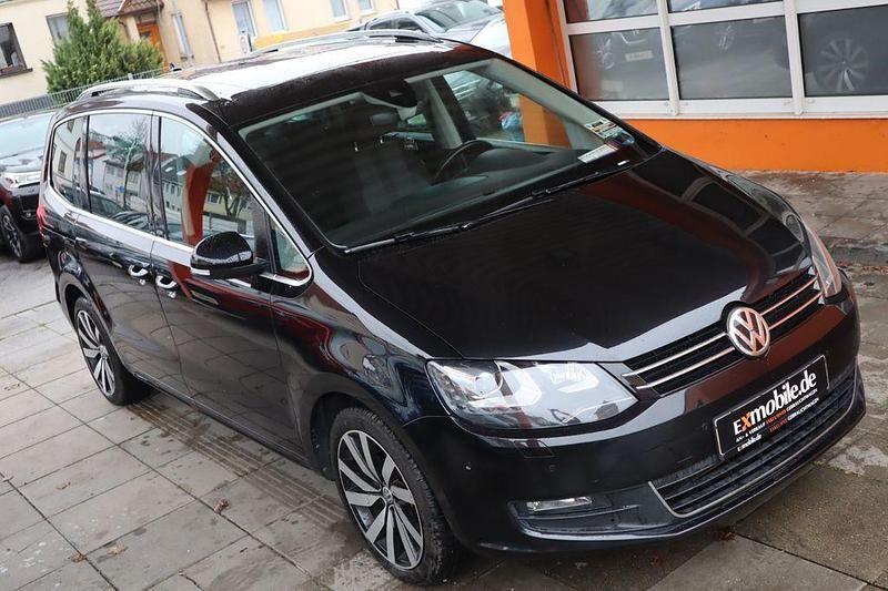 Gebraucht VW Sharan Allstar 184 PS (135 kW) 2016 Schwarz Van / Kleinbus