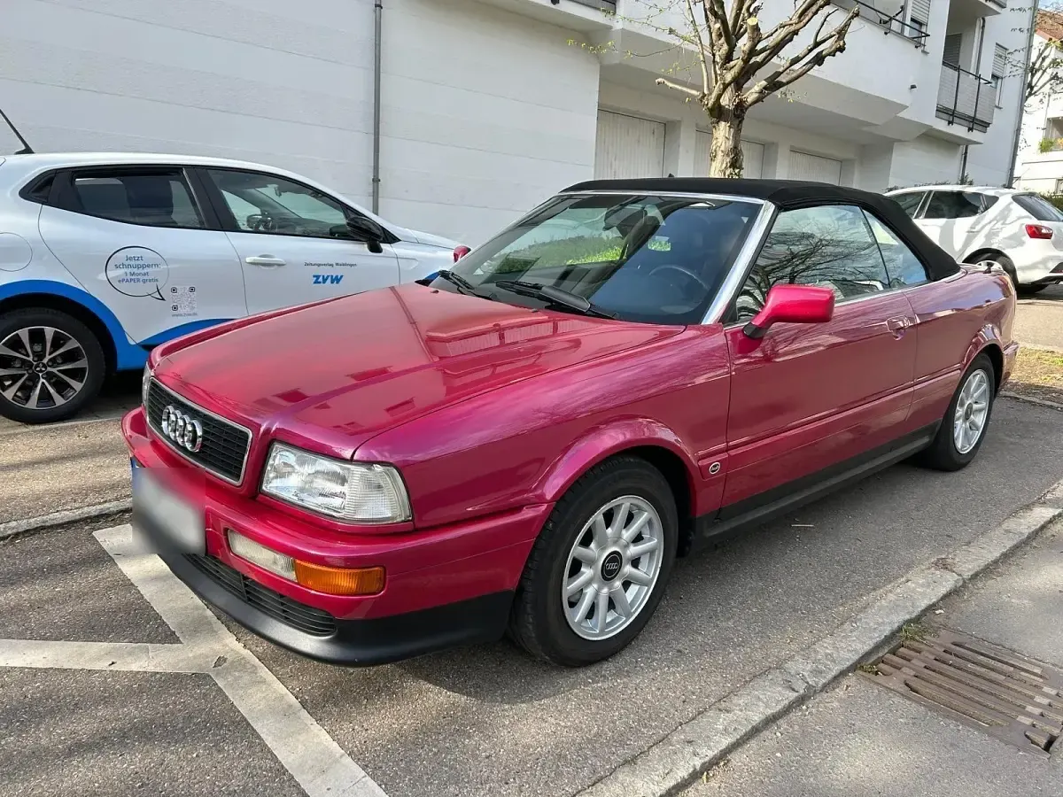 Gebraucht Audi Cabriolet 150 PS (110 kW) 1994 Rot Cabrio