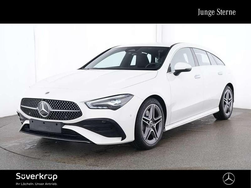 Weiß unilack polarweiß Gebraucht 2025 Mercedes 220 AMG Kombi | 35.220 € (Fairer Preis) - Bild 1/2
