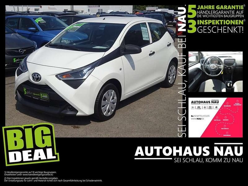Weiß Gebraucht 2019 Toyota Aygo Kleinwagen | 6.990 € (Guter Preis) - Bild 1/4
