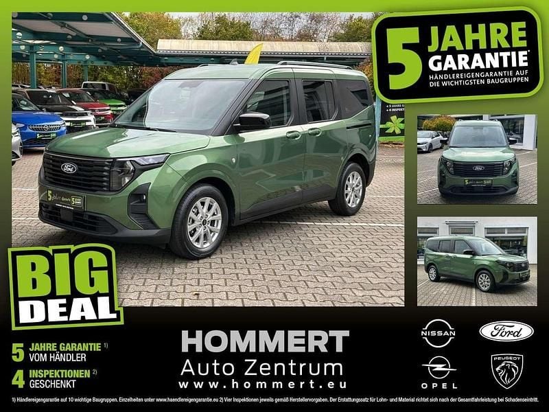Bursting green Gebraucht 2024 Ford Tourneo Courier Titanium Van / Kleinbus | 22.890 € (Guter Preis) - Bild 1/4