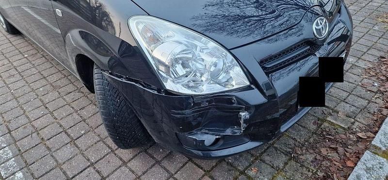 Gebraucht Toyota Corolla Verso 2008 Schwarz Van / Kleinbus