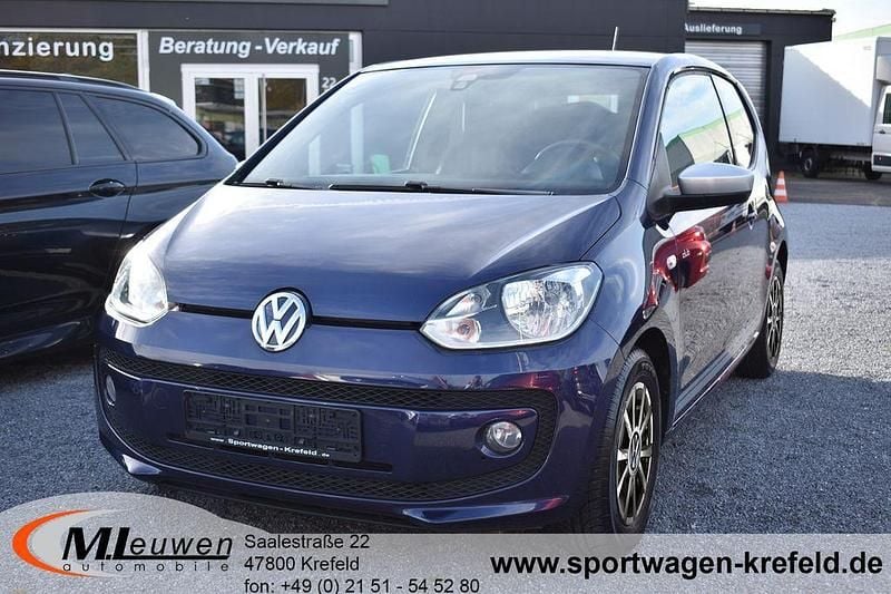 Blau Gebraucht 2015 VW up! CLUB Kleinwagen | 4.950 € (Guter Preis) - Bild 1/4