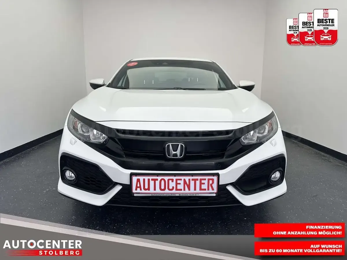 Occasion Honda Civic Elegance 129 ch (94 kW) 2017 Blanc Berline