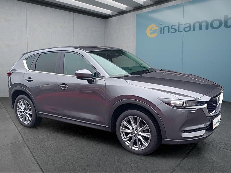 Gebraucht Mazda CX-5 184 PS (135 kW) 2021 Grau SUV