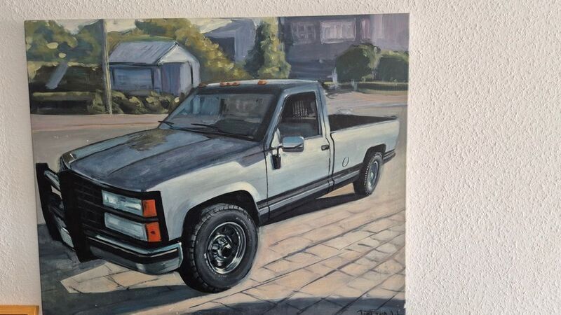 Gebraucht Chevrolet Silverado 230 PS (169 kW) 1994 Blau SUV