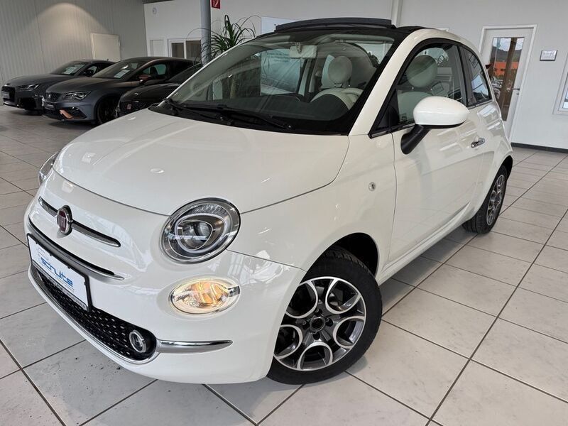 Colore esterno (gelato weiss) Gebraucht 2017 Fiat 500C Lounge Cabrio | 13.950 € (Fairer Preis) - Bild 1/4