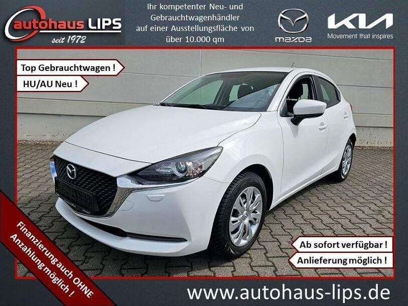 Weiss Gebraucht 2020 Mazda 2 Center-Line Kleinwagen | 13.890 € (Fairer Preis) - Bild 1/4