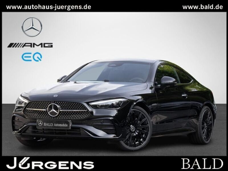 Schwarz unilack schwarz Gebraucht 2025 Mercedes CLE220 AMG Coupé | 61.880 € (Teuer) - Bild 1/4