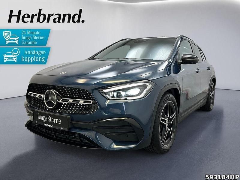 Denimblau metallic Gebraucht 2021 Mercedes GLA220 AMG SUV | 36.880 € (Fairer Preis) - Bild 1/4
