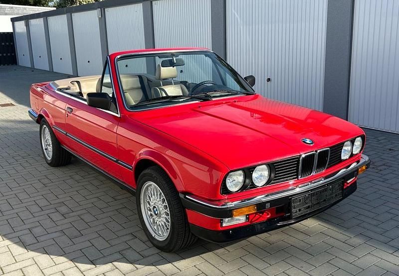 Rot Gebraucht 1988 BMW 325 Cabriolet Sport Line Cabrio | 25.999 € - Bild 1/4