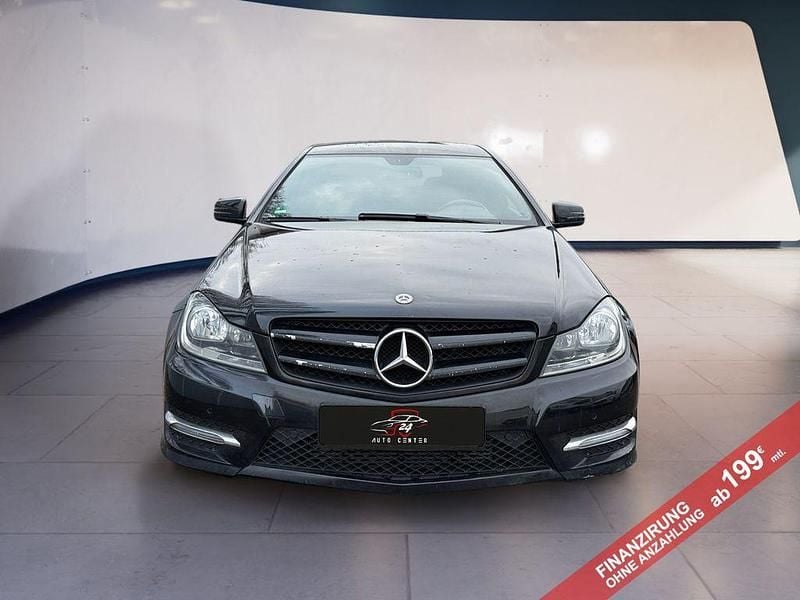 Gebraucht Mercedes C220 AMG line 170 PS (125 kW) 2015 Schwarz Coupé