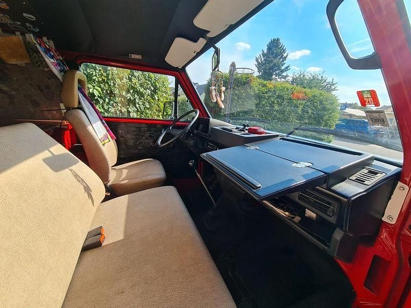 Brugt VW T3 57 HK (41 kW) 1989 Rød Van