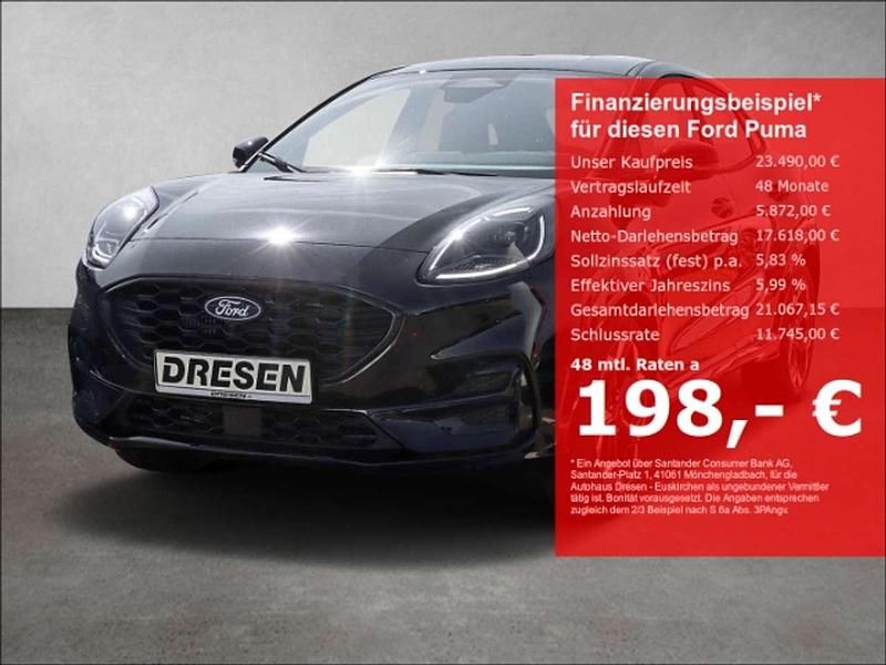 Pn4gm) (schwarz Gebraucht 2024 Ford Puma ST-Line X SUV | 25.490 € (Etwas zu teuer) - Bild 1/3