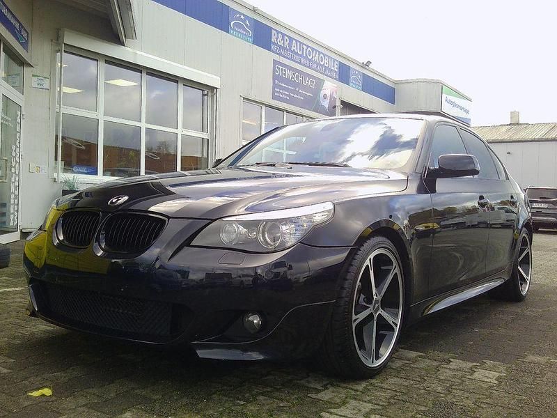 Gebraucht BMW 530 Sport Line 272 PS (200 kW) 2008 Schwarz Limousine