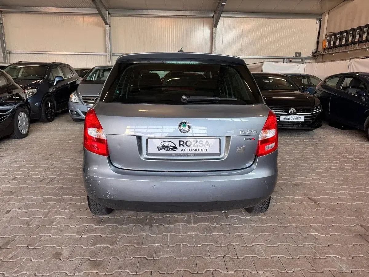 Gebraucht Skoda Fabia Family 69 PS (50 kW) 2012 Grau Kleinwagen