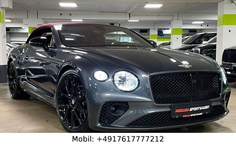 Grau Neu 2024 Bentley Continental GT Convertible Mulliner Cabrio | 269.800 € - Bild 1/4