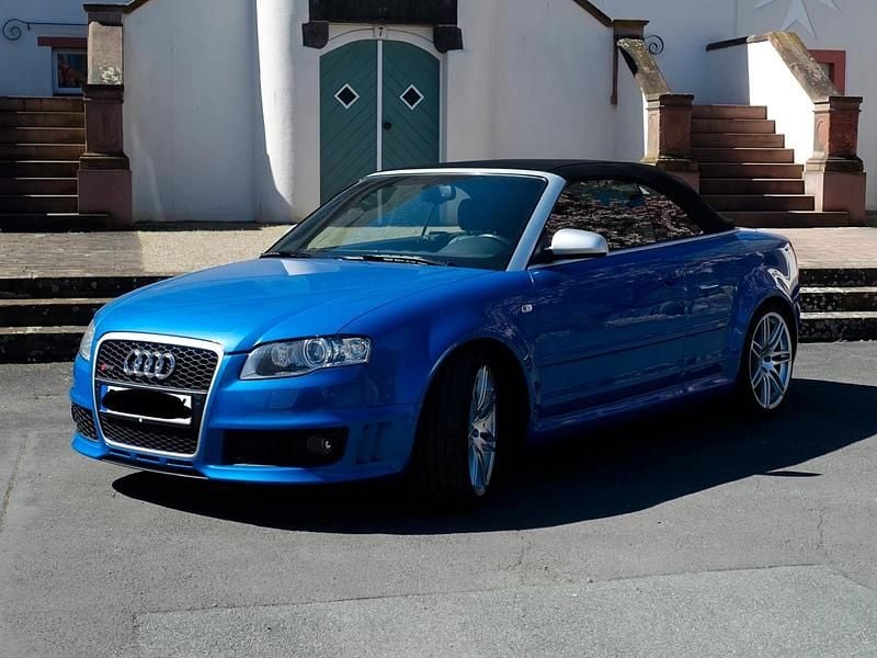 Gebraucht Audi RS4 Design 420 PS (308 kW) 2008 Blau Cabrio