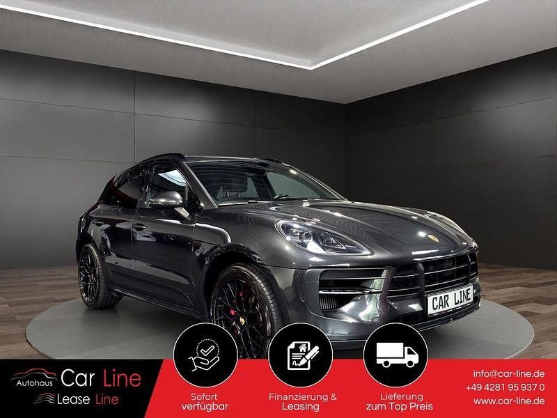 Vulkangrau Gebraucht 2020 Porsche Macan Turbo SUV | 56.950 € - Bild 1/4