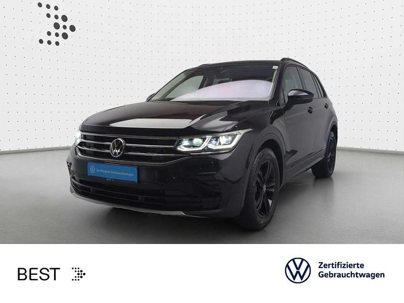 Deep black perleffekt Gebraucht 2022 VW Tiguan Sport SUV | 34.449 € (Etwas zu teuer) - Bild 1/3