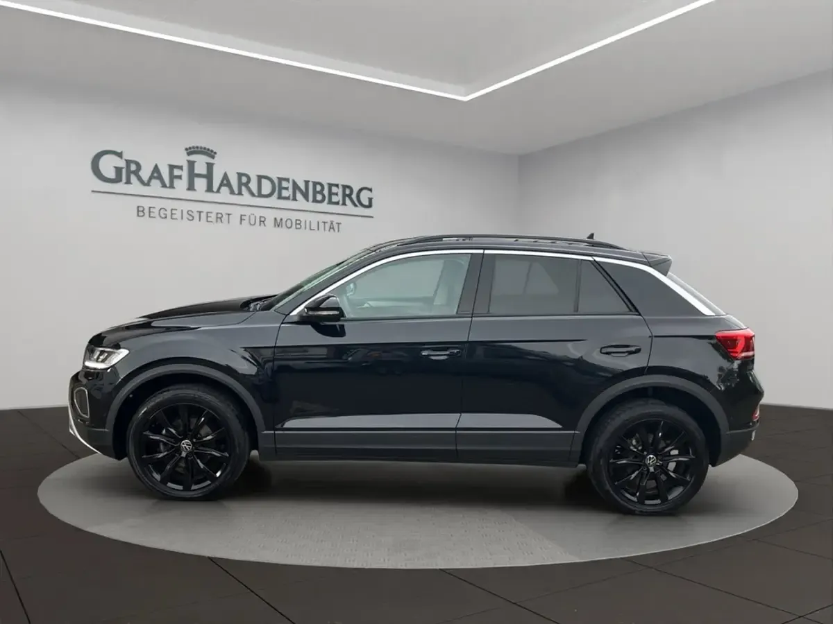 Gebraucht VW T-Roc Life 150 PS (110 kW) 2023 Schwarz SUV