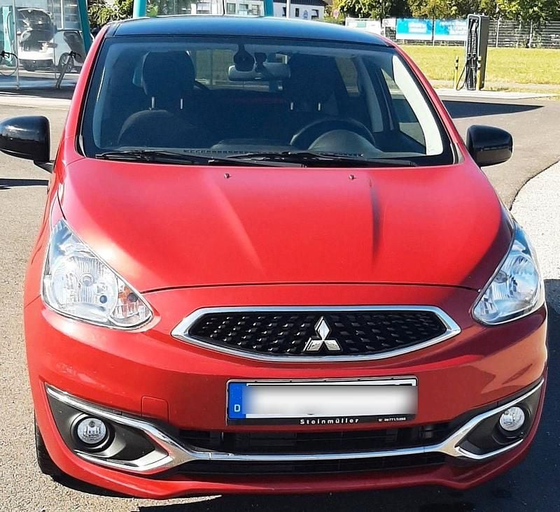 Rot Gebraucht 2019 Mitsubishi Space Star Diamant Edition Kleinwagen | 7.250 € (Guter Preis) - Bild 1/4