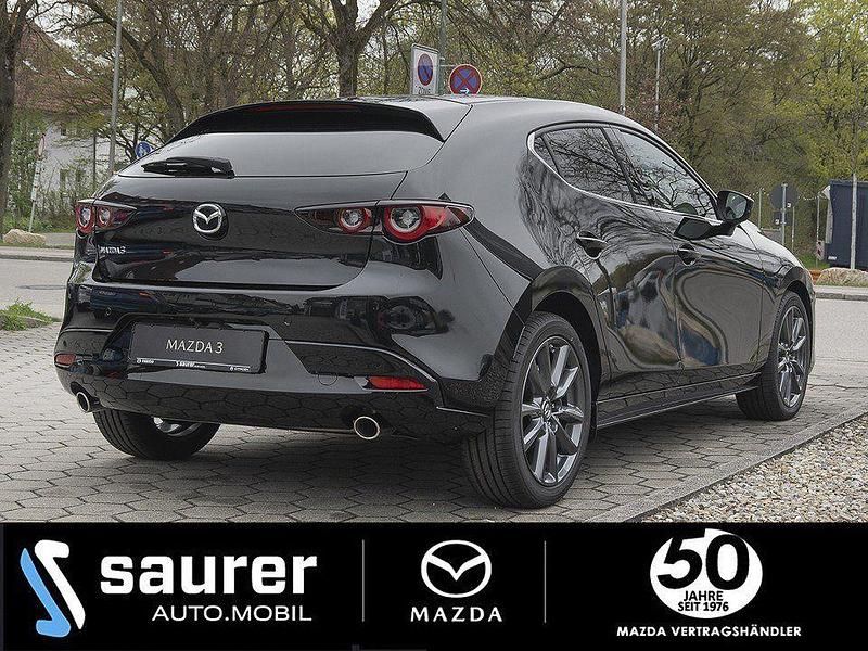 Neu Mazda 3 Exclusive-Line 140 PS (102 kW) 2025 Schwarz Limousine