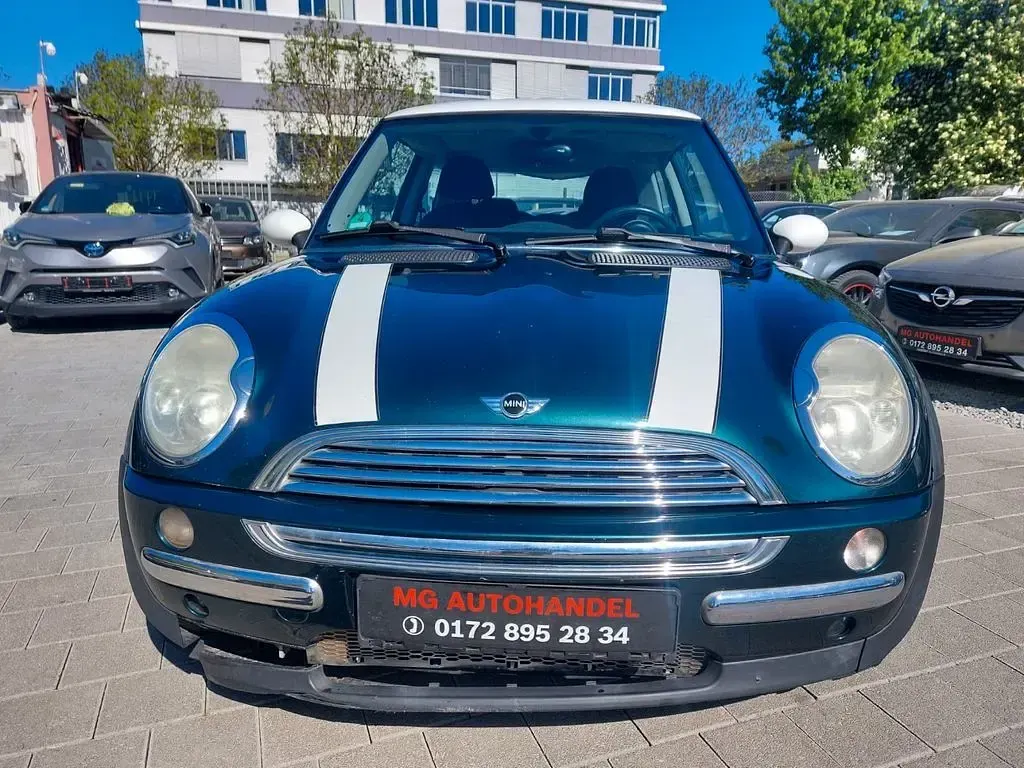 Usado Mini Cooper 116 HP (85 kW) 2002 Verde Citadino