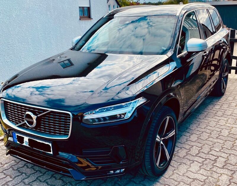 Schwarz Gebraucht 2018 Volvo XC90 R-Design SUV | 39.200 € (Fairer Preis) - Bild 1/4