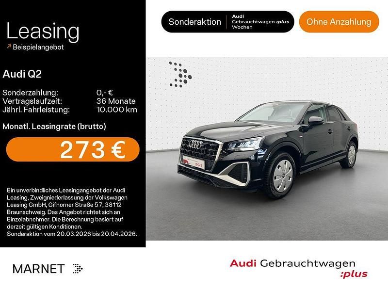 Gebraucht Audi Q2 S-Line 150 PS (110 kW) 2025 Mythosschwarz metallic SUV