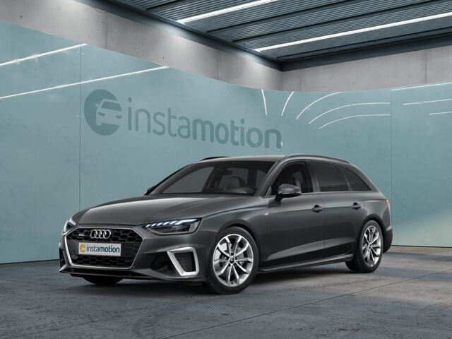 Grau Gebraucht 2023 Audi A4 S-Line Kombi | 41.790 € - Bild 1/2