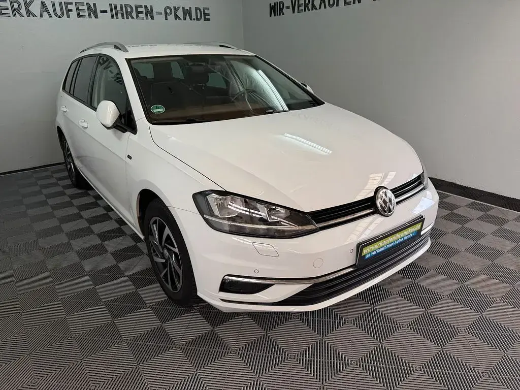 Gebraucht VW Golf VII Join 116 PS (85 kW) 2019 Weiß Kombi