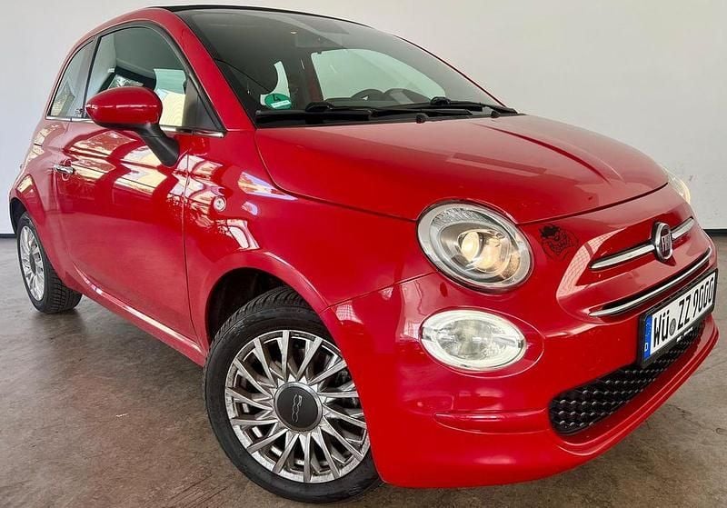 Rot Gebraucht 2020 Fiat 500C Cabrio | 10.990 € (Guter Preis) - Bild 1/4