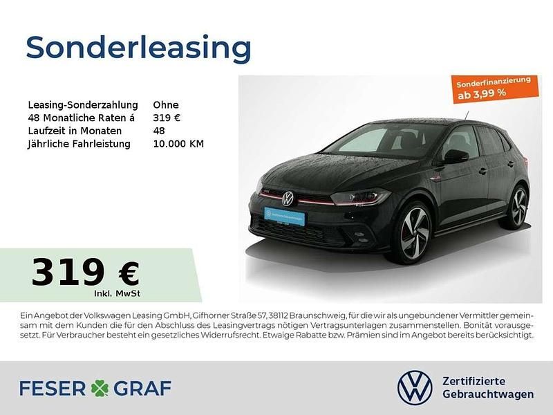 Deep black perleffekt Gebraucht 2022 VW Polo GTI Limousine | 24.910 € (Fairer Preis) - Bild 1/2