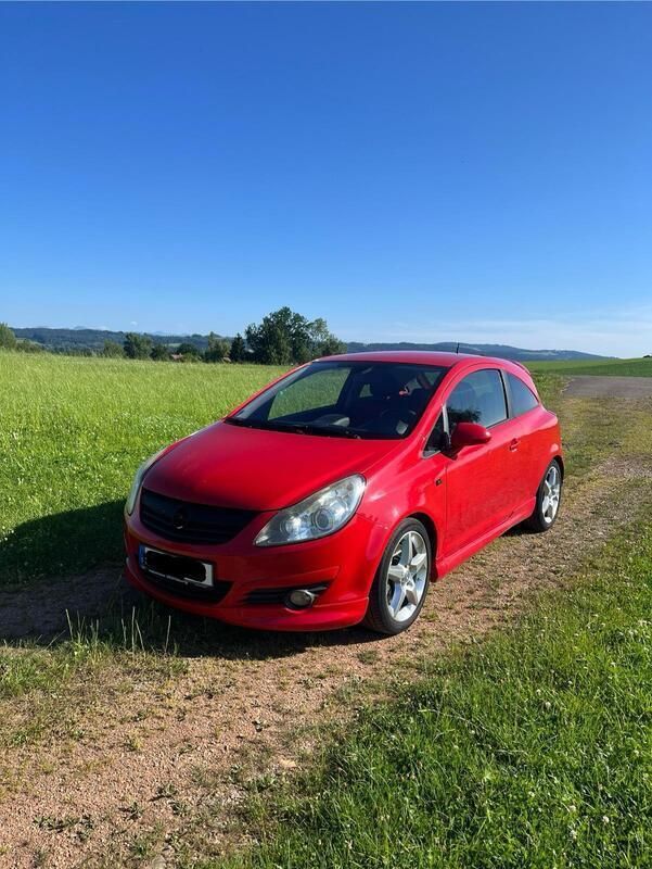 Rot Gebraucht 2009 Opel Corsa Kleinwagen | 2.900 € (Superpreis) - Bild 1/4