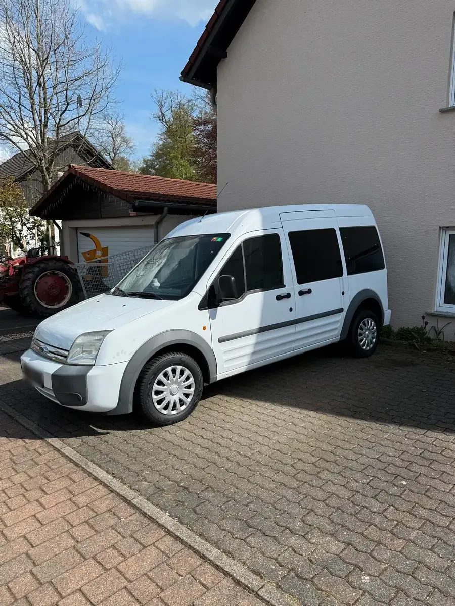 Gebraucht Ford Tourneo Connect 110 PS (80 kW) 2008 Weiß Van / Kleinbus