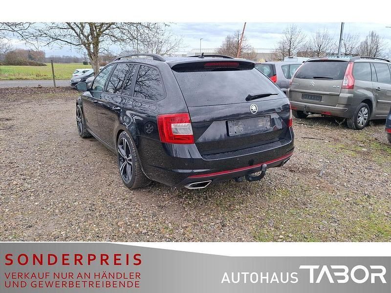Gebraucht Skoda Octavia RS 184 PS (135 kW) 2015 Cerna magic/black magic Kombi