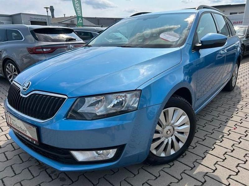 Blau Gebraucht 2016 Skoda Octavia Ambition Kombi | 7.690 € (Guter Preis) - Bild 1/4