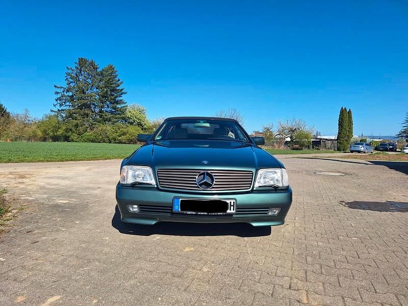 Gebraucht Mercedes SL320 231 PS (169 kW) 1994 Grün Cabrio