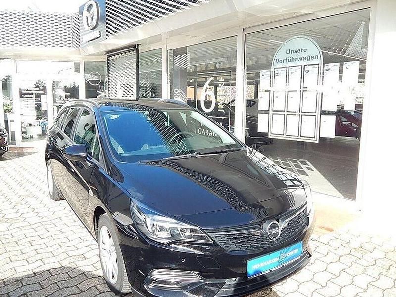 Gebraucht Opel Astra Basis 110 PS (80 kW) 2021 Schwarz Kombi