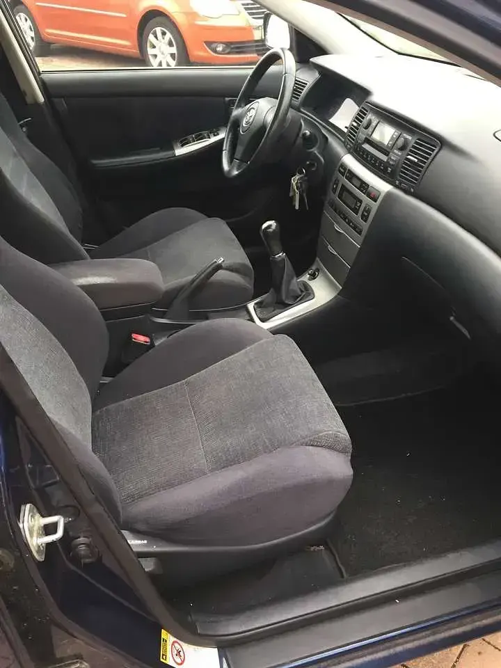 Brugt Toyota Corolla Sol 116 HK (85 kW) 2003 Blå Sedan