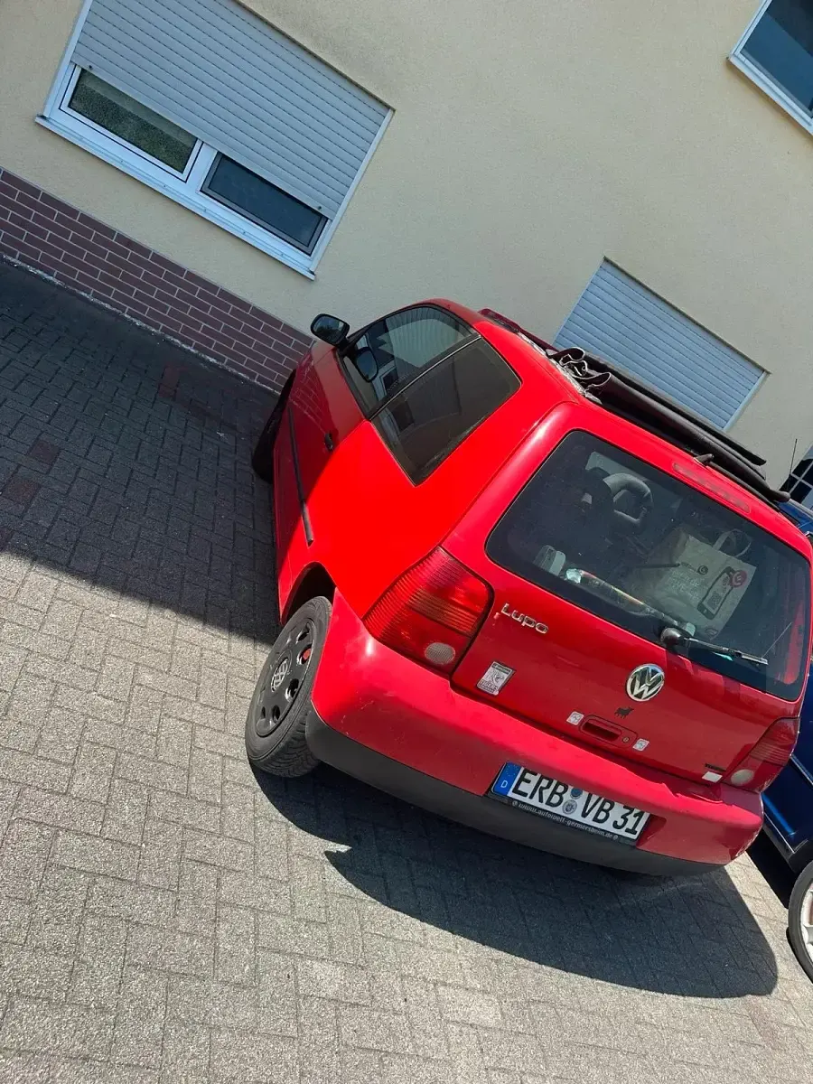 Używany VW Lupo 60 KM (44 kW) 2000 Czerwony Hatchback