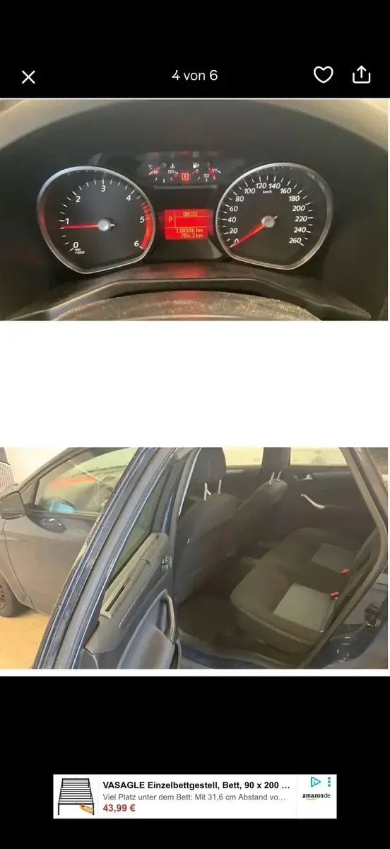 Gebraucht Ford Mondeo 140 PS (102 kW) 2011 Blau Kombi
