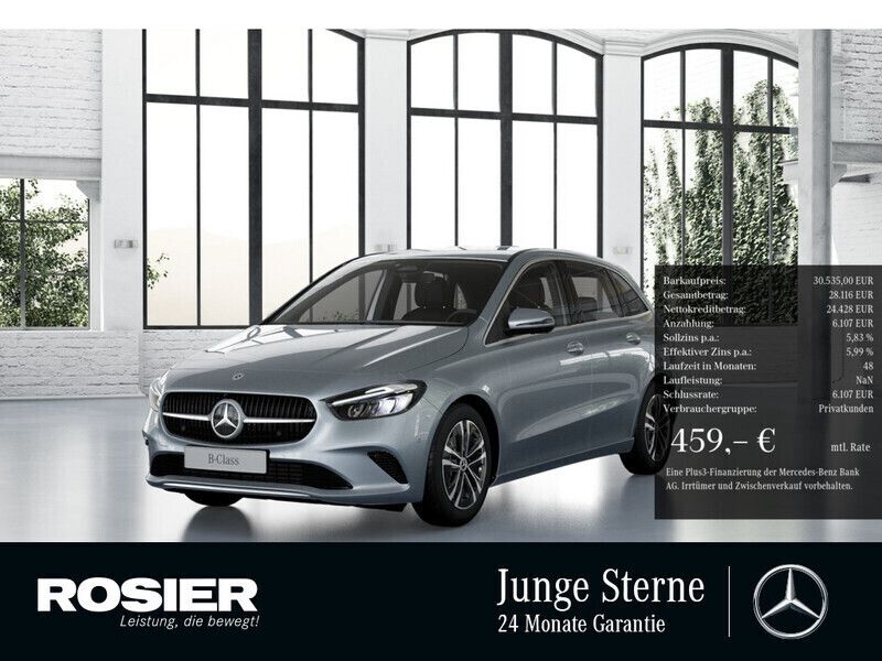 Silber / hightechsilber Gebraucht 2024 Mercedes B180 Advanced Van / Kleinbus | 30.535 € (Guter Preis) - Bild 1/4