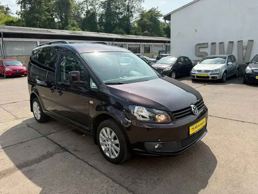 Gebraucht VW Caddy 102 PS (75 kW) 2014 Braun Van / Kleinbus