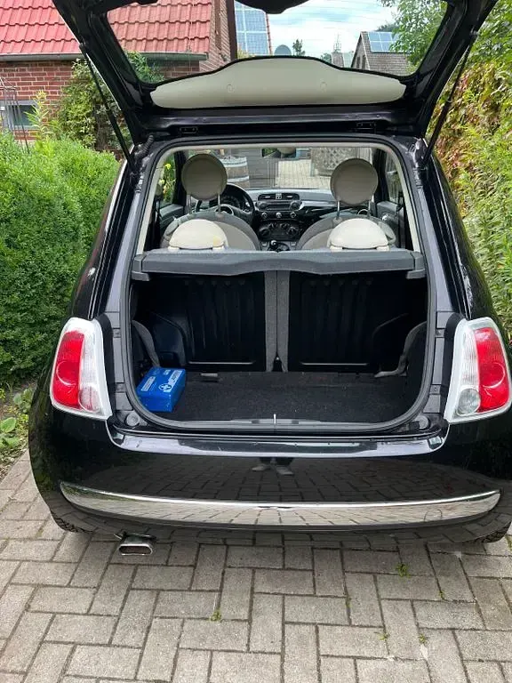 Gebraucht Fiat 500 Lounge 69 PS (50 kW) 2013 Schwarz Kleinwagen