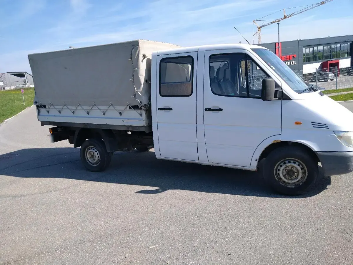 Gebraucht Mercedes Sprinter 110 PS (80 kW) 2001 Weiß