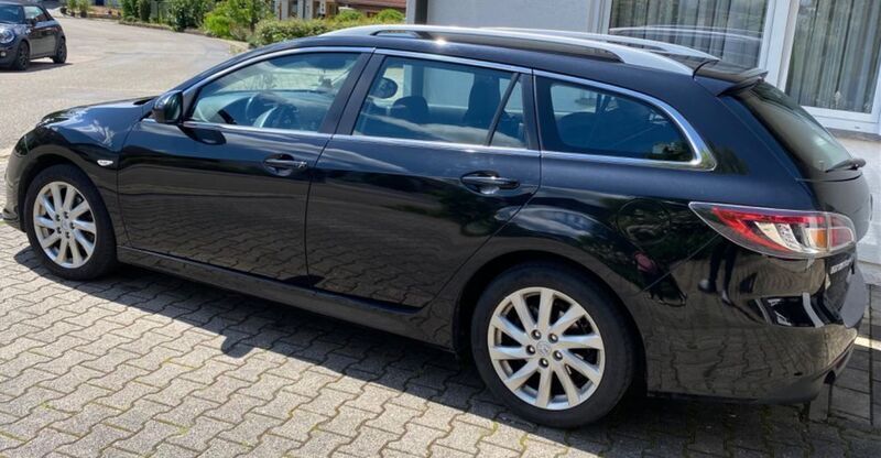 Schwarz Gebraucht 2011 Mazda 6 Sports-Line Kombi | 8.999 € (Teuer) - Bild 1/4